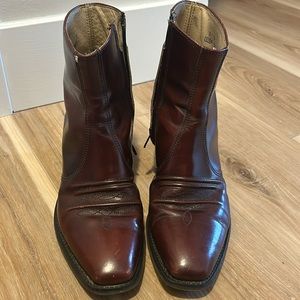 Vintage Men’s ROEBUCK Leather Cowboy boots. 9